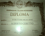 Diploma Muay Thai